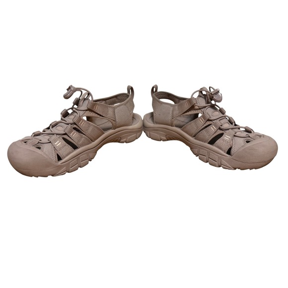 Keen Newport H2 Waterproof Sport Hiking Sandals Womens Sz 9.5 Monochrome Utility - Picture 3 of 9